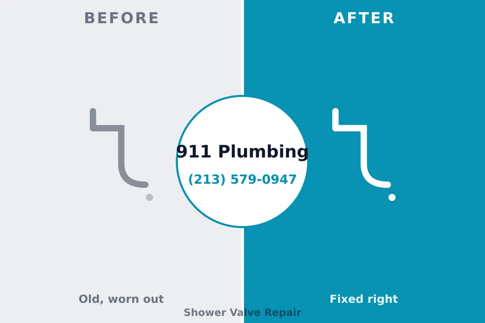 Before and after: plumbing company Elma, WA